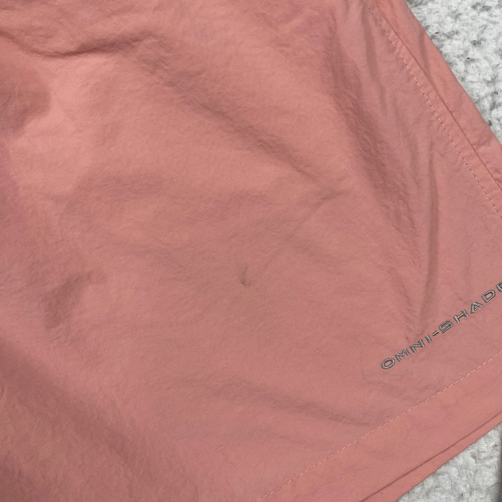 Columbia PFG Fishing Shorts Mens‎ XXL Pink Omni-Shade Mesh Liner Performance